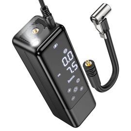  Автомобильный компрессор HOCO ZP5 May smart air pump (черный) 