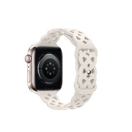  Ремешок HOCO WA09 Flexible для умных часов APPLE Watch 38/40/41/42mm силикон серый 