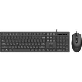 Комплект клавиатура и мышь Acer OCC504 (ZL.ACC11.00M) клав черный мышь черный 