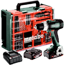  Дрель-шуруповерт Metabo BS 18 L Mobile Workshop аккум. патрон быстрозажимной (кейс в комплекте) 