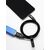  Зарядный Дата-кабель USB на USB Type-C со стяжкой.,Черный 