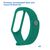  Ремешок силиконовый Great Case Sport для Xiaomi Mi Band 3/4, 250мм, на кнопке, зеленый (5) 
