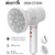  Фен для волос DEERMA DEM-CF30W 