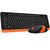  Клавиатура + мышь A4TECH Fstyler FG1010 orange 
