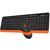  Клавиатура + мышь A4TECH Fstyler FG1010 orange 