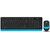 Клавиатура + мышь A4Tech Fstyler FG1010 blue 