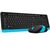 Клавиатура + мышь A4Tech Fstyler FG1010 blue 