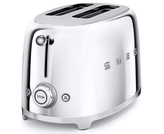  Тостер SMEG TSF01SSEU хром 