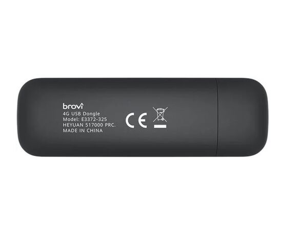  Huawei 51071UYP Модем 3G/4G Brovi E3372-325 USB +Router внешний черный 