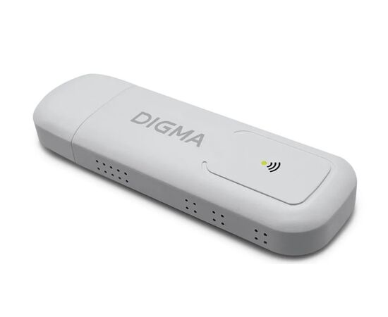  Модем 3G/4G Digma Dongle WiFi DW1960 (DW1960WH) USB Wi-Fi Firewall +Router внешний белый 