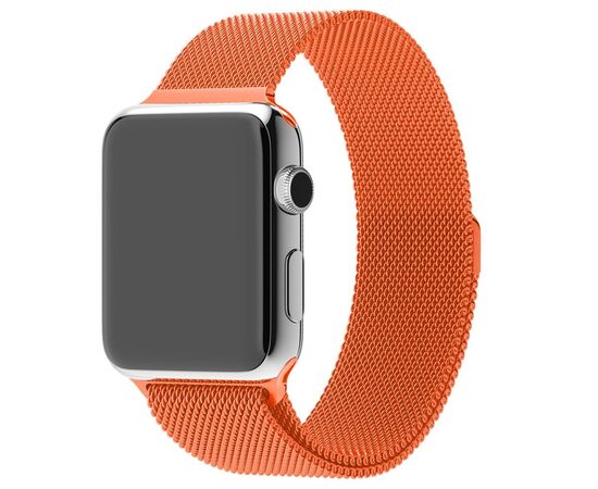  Ремешок Krutoff Milanese для Apple Watch 42/44mm (orange) G4 