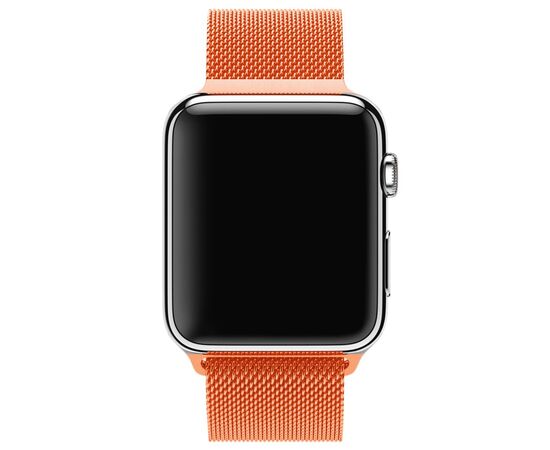  Ремешок Krutoff Milanese для Apple Watch 42/44mm (orange) G4 