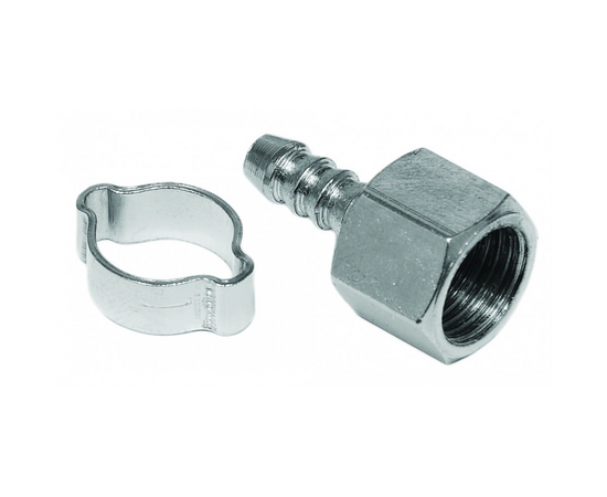  Переходник ELITECH (704,0229) 1/4"М-елочка6мм+кольцо6х11мм/блистер 