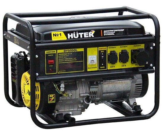  Генератор бензиновый Huter DY9500L 8кВт 