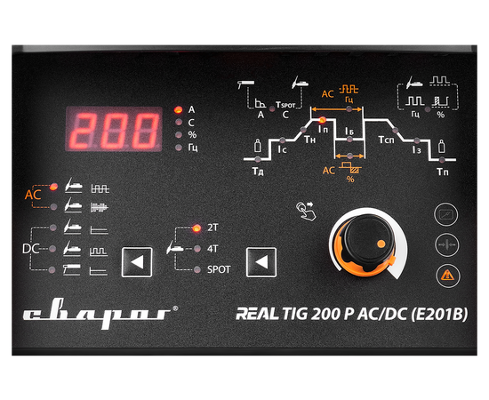  Сварочный аппарат Сварог TIG 200 P AC/DC "REAL" (Е201В) 