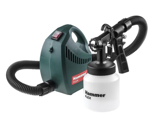  Краскопульт Hammer Flex PRZ500B 800мл бак, вязкость до 60 DIN 