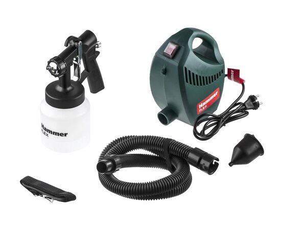  Краскопульт Hammer Flex PRZ500B 800мл бак, вязкость до 60 DIN 
