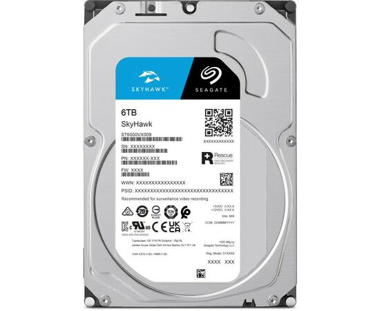  HDD SEAGATE ST6000VX009 SATA 6TB 5400RPM 6GB/S 256MB ST6000VX009 