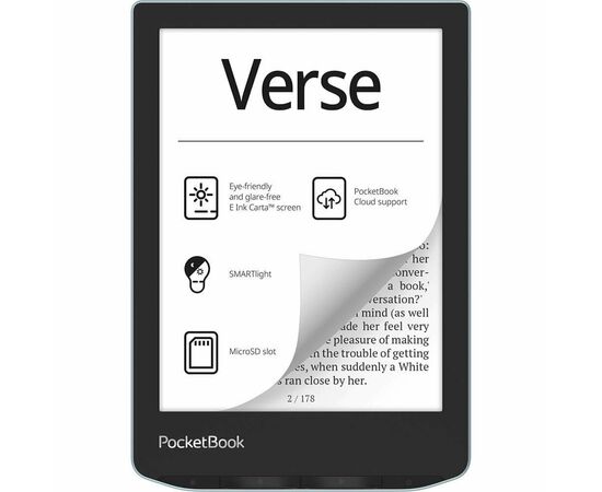  Электронная книга PocketBook 629 Verse Bright (PB629-2-WW) Blue 