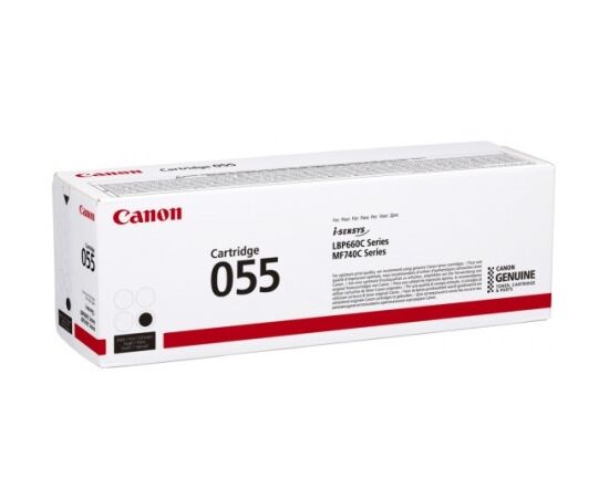  Тонер Картридж Canon 055 BK 3016C002 черный (2300стр.) для Canon MF746Cx/MF744Cdw/MF742Cdw/LBP664Cx 