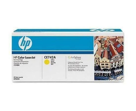  Картридж лазерный HP 307A CE742A желтый (7300стр.) для HP CLJ CP5225 