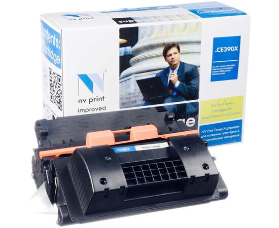  Картридж NVPrint совместимый HP CE390X для LJ M4555 (24000k) 
