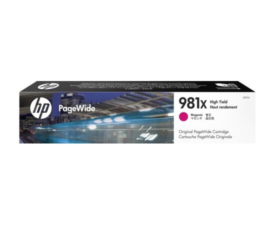  Картридж HP L0R10A 981X Magenta Original PageWide Crtg 