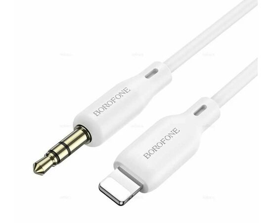  Дата-кабель BOROFONE BL18 iP silicone digital audio conversion cable (белый) 
