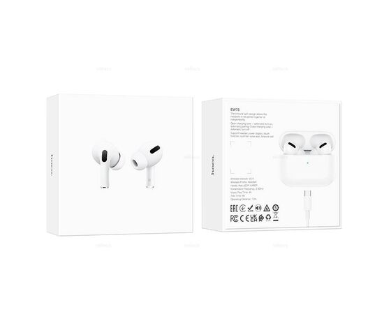  Наушники bluetooth HOCO EW75 True wireless stereo headset (белый) 