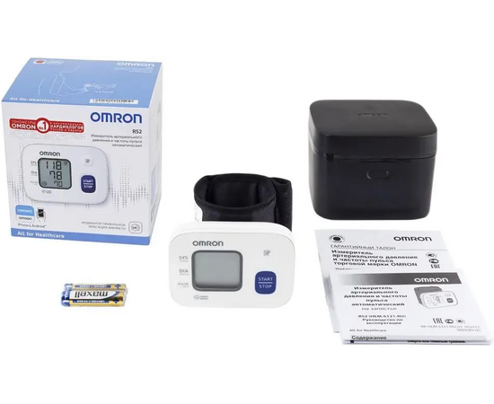 Тонометр Omron RS2 (HEM-6121-RU) 