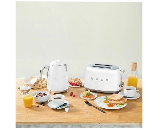  Тостер SMEG TSF02WHEU белый 