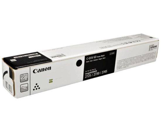  Тонер Canon 5142C002 Toner C-EXV 63 Black Черный 