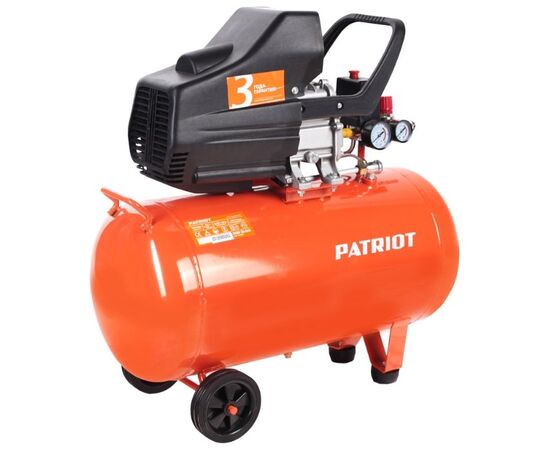  Компрессор поршневой Patriot Euro 50/260 оранжевый 