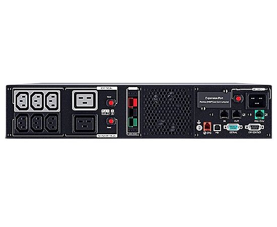  ИБП CyberPower PR2200ERTXL2UA Line-Interactive 2200VA/2200W USB/RS-232/EPO/Dry/SNMPslot (IEC C13 x 6, IEC C19 x 2)  (12V / 6AH х 8) 