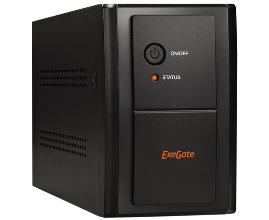  ИБП ExeGate SpecialPro UNB-2000.LED.AVR.EURO.RJ (EP285516RUS) 2000VA/1200W Black 