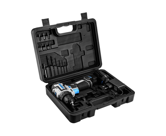  Дрель-шуруповерт аккумуляторный Deko Loner 12V Pro 085-1011 патрон:быстрозажимной (кейс в комплекте) 
