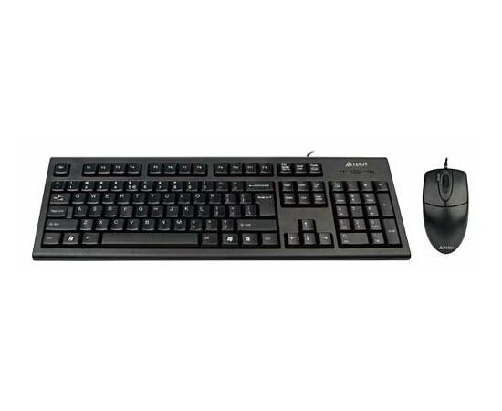  Клавиатура + мышь A4Tech KR-8520D (черный) 