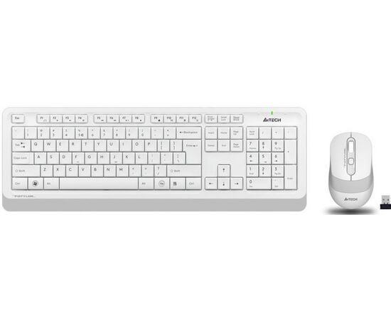  Клавиатура + мышь A4Tech Fstyler FG1010 white 