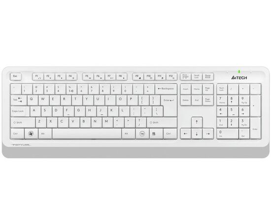  Клавиатура + мышь A4Tech Fstyler FG1010 white 