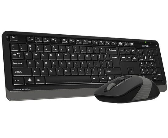  Клавиатура + мышь A4Tech Fstyler FG1010 grey 