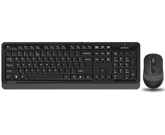  Клавиатура + мышь A4Tech Fstyler FG1010 grey 
