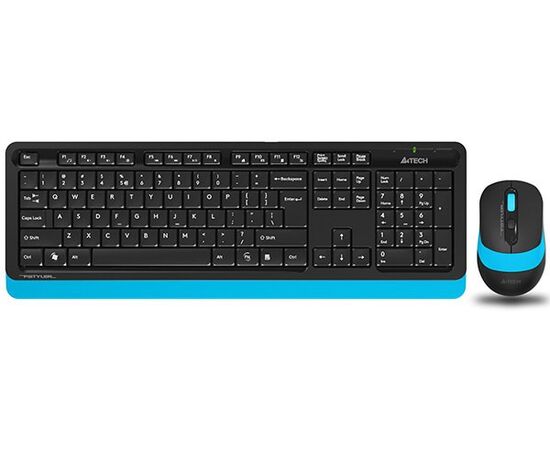  Клавиатура + мышь A4Tech Fstyler FG1010 blue 