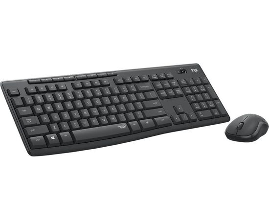  Клавиатура + мышь Logitech MK295 Silent Wireless Combo Graphite (920-009807) 
