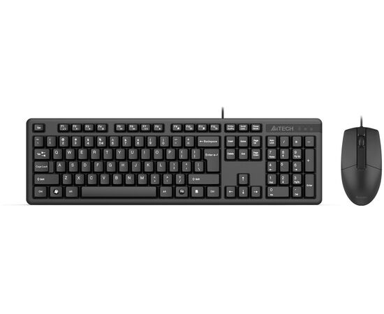  Клавиатура + мышь A4Tech KK-3330S (черный) 