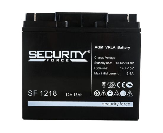  Аккумуляторная батарея Security Force SF 1218 