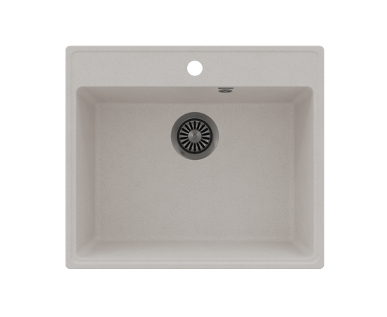  Кухонная мойка MAUNFELD Perla 580 MFQS-580W кремовый 