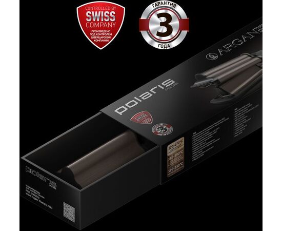  Щипцы Polaris PHS 5095TAi wave Argan Therapy Pro черный 