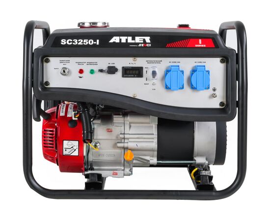  Генератор бензиновый ATLET SC3250-I, 2.8кВт 