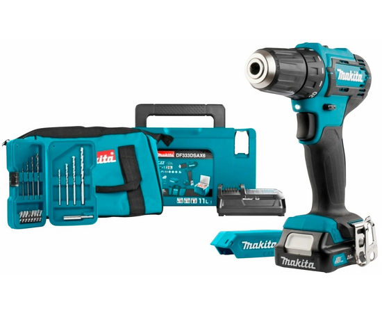  Дрель-шуруповерт Makita DF333DSAX6 кейс 
