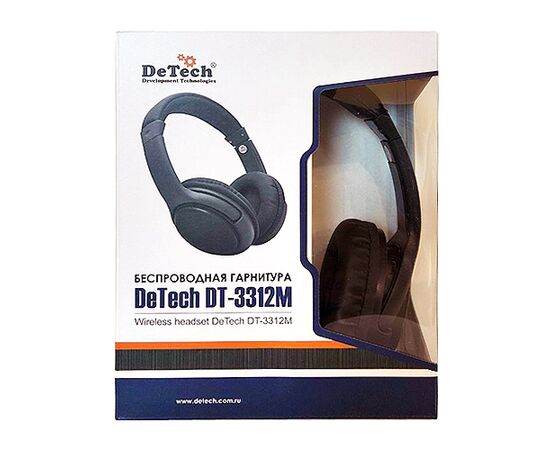  Беспроводные наушники DeTech  DT-3312M 